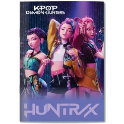 kpop demon hunters Gim Τετράδιο 17X25cm  Hunters Microphones-Pose Μωβ 364-02400 5204549195325