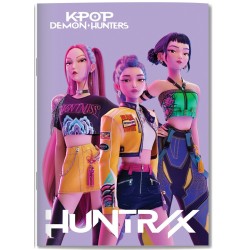 gim Notebook 17x25cm Hunters Microphones-pose.ass. 364-02400 5204549195332