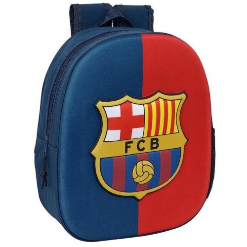 Safta F.C. Σχολικό Σακίδιο Πλάτης Barcelona 3D, Με 3D Σχέδιο, Προσαρμόσιμη Σε Τρόλει 622584890 8412688596836