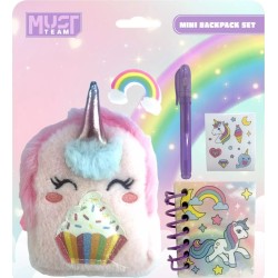 Diakakis imports School Set Mini Bag Must Team Unicorn 6 pcs. 000587776 5205698837647