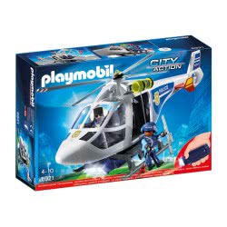 Playmobil Ελικόπτερο Αστυνομίας Με Προβολέα LED 6921 4008789069214