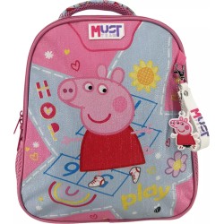 Diakakis imports Peppa Pig Must Team Toddler School Backpack 2 Pouches 000482848 5205698808739