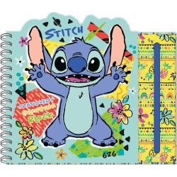 Diakakis imports coloring block with markers and 38 pcs stitch boxes 000566046 5205698834615