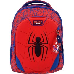 Diakakis imports Σχολική Τσάντα Πλάτης Δημοτικού spider- Man Red Must Team 3 Θήκες 000508747 5205698809217