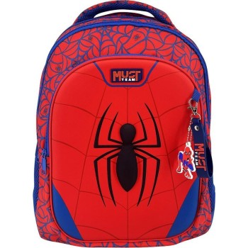 Diakakis imports Σχολική Τσάντα Πλάτης Δημοτικού spider- Man Red Must Team 3 Θήκες 000508747 5205698809217