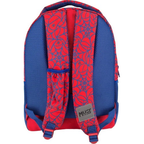 Diakakis imports School Backpack Elementary Spider- Man Red Must Team 3 Compartments 000508747 5205698809217