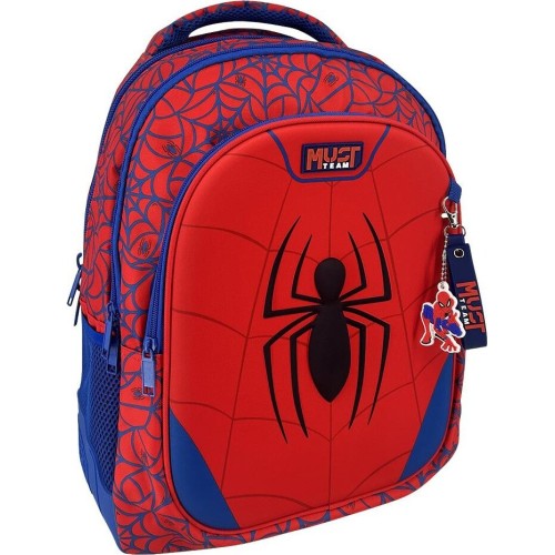 Diakakis imports School Backpack Elementary Spider- Man Red Must Team 3 Compartments 000508747 5205698809217