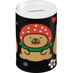 Diakakis imports Coin Box Must Team Capybara Metal 10x15cm 000587456 5205698820854