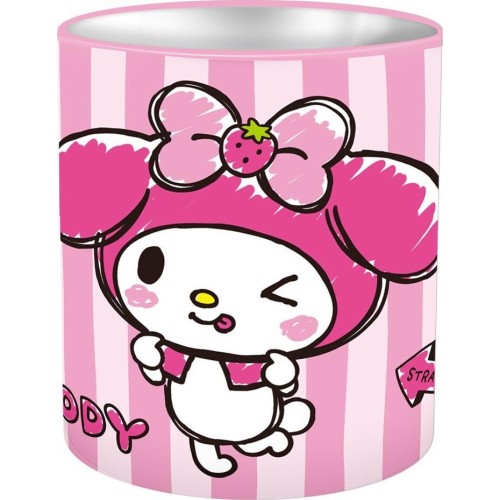 Diakakis imports metallic pencil case 10x11cm my melody 000490287 5205698812286