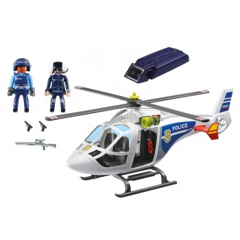 Playmobil Ελικόπτερο Αστυνομίας Με Προβολέα LED 6921 4008789069214