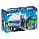 Playmobil Τρέιλερ Μεταφοράς Αλόγου Αστυνομίας 6922 4008789069221