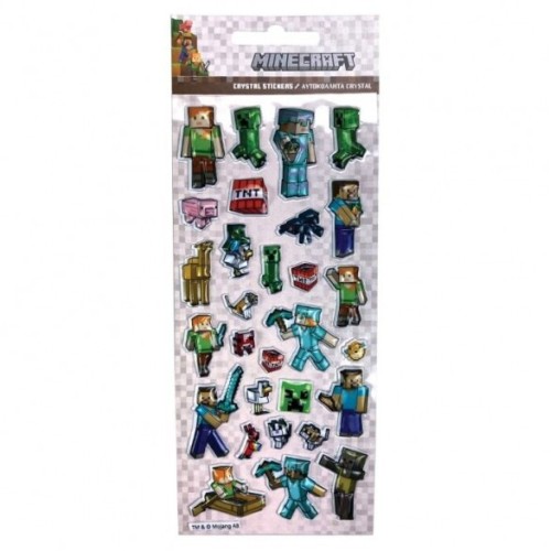 GIM Sticker Crystal Minecraft 775-70020 5204549177550