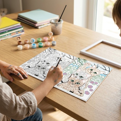 As company Happi Hobbi Happihobbi Paint By Numbers Funny Kitties 1038-41026 5203068410261