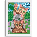 As company Happi Hobbi Happihobbi Paint By Numbers Funny Kitties 1038-41026 5203068410261