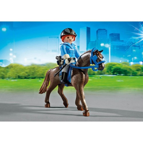 Playmobil Τρέιλερ Μεταφοράς Αλόγου Αστυνομίας 6922 4008789069221
