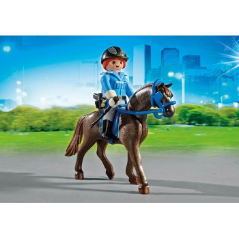 Playmobil Police With Horse And Trailer 6922 4008789069221