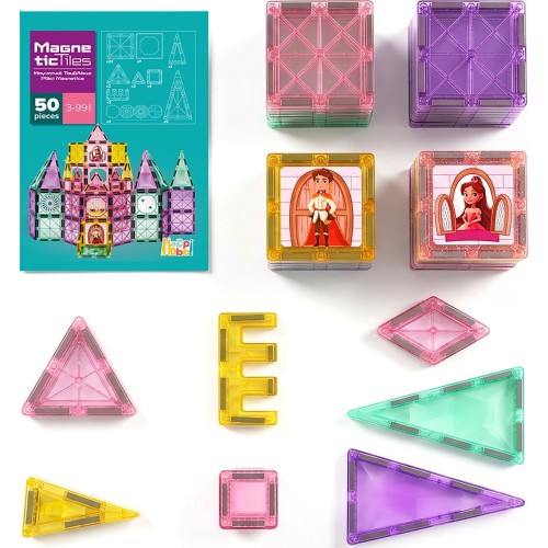 As company Happihobbi Magnetic Princess Blocks 50 pcs for 3+ Years 1029-64604 5203068646042