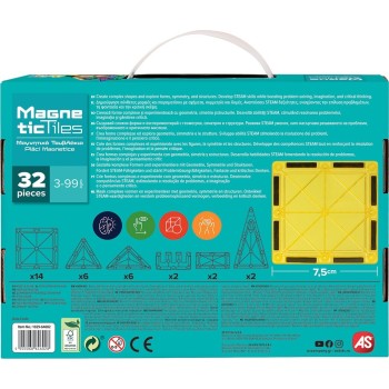 As company happihobbi μαγνητικά τουβλάκια set 32 τμχ για 3+ ετών 1029-64602 5203068646028