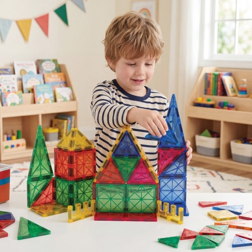 As company Happihobbi Magnetic Bricks set 32 pcs for 3+ Years 1029-64602 5203068646028
