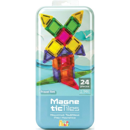 As company Happihobbi Magnetic Bricks Travel Set 24 pcs For 3+ Years 1029-64601 5203068646011