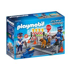 Playmobil Οδόφραγμα Αστυνομίας 6924 4008789069245