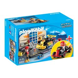 Playmobil Starter Set Συνεργείο Go-Kart 6869 4008789068699