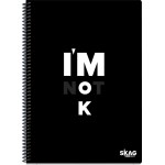Skag Thematic Notebooks Quotes A4 2 Subjects 80gr 313261 5201303313261