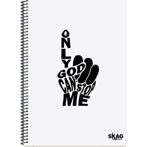 Skag Θεματικά Τετράδια Quotes 17x25 3θεμ 80γρ 313254 5201303313254