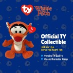 TY Winnie the Pooh Tigger Beanie 17cm – Soft Plush Toy Teddy – Collectible  1607-44041 008421440412