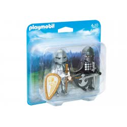 Playmobil Duo Pack Ιππότες Με Πανοπλία 6847 4008789068477