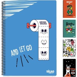 SKAG Thematic Notebook JOLLY 17x25 3pc 80g. 309714 5201303309714