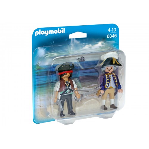 Playmobil Duo Pack Πειρατής Και Στρατιωτικός 6846 4008789068460