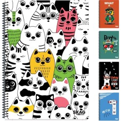SKAG thematic notebooks JOLLY 17x25 2pcs 80g. N.9342 309707 5201303309707
