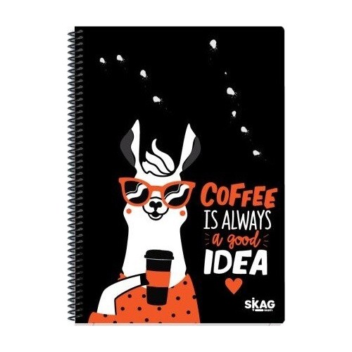 SKAG THEM.QUARTER JOLLY A4 2 THEM 80 GR. N 9352 JOLLY Themed Notebooks With 5 Different Designs 309677 5201303309677