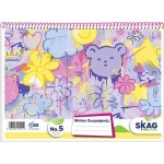 SKAG Μπλόκ Ζωγραφικής Κορίτσι Ν.5 Α4 51Φ 292214 5201303292214