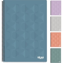 SKAG thematic notebook UNIVERSITY Laminated Abstract A4 3pcs 80g N.2343 231893 5201303231893
