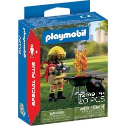 Playmobil Specials Plus Επιχείρηση Κατάσβεσης Εστίας Φωτιάς 72149 4008789721495