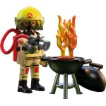 Playmobil Specials Plus Firefighter With Make-believe Fire 72149 4008789721495