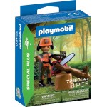 Playmobil Specials Plus Forest Worker With Chainsaw 72150 4008789721501