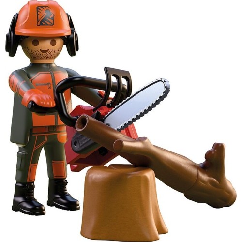 Playmobil Specials Plus Forest Worker With Chainsaw 72150 4008789721501