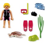 Playmobil Specials Plus Δύτρια Με Χελώνα 72151 4008789721518