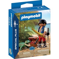 Playmobil Specials Plus Πειρατής Εναντίον Αλιγάτορα 72154 4008789721549