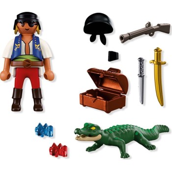 Playmobil Specials Plus Pirate Vs. Caiman 72154 4008789721549