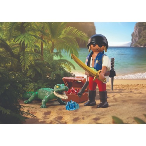 Playmobil Specials Plus Πειρατής Εναντίον Αλιγάτορα 72154 4008789721549
