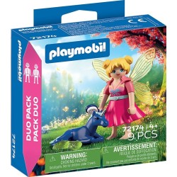 Playmobil Duo_pack Duo Pack Νεράιδα Με Μικρό Μονόκερο 72174 4008789721747