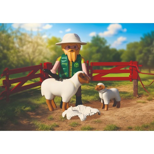 Playmobil Country Βοσκός Με Το Κοπάδι Του 72169 4008789721693