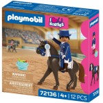 Playmobil Αναβάτρια Ιππικής Δεξιοτεχνίας 72136 4008789721365