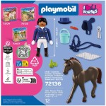 Playmobil Αναβάτρια Ιππικής Δεξιοτεχνίας 72136 4008789721365