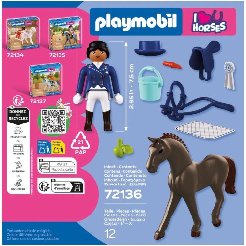Playmobil Equestrian Dressage 72136 4008789721365