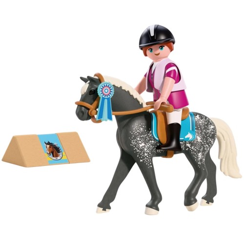 Playmobil Αναβάτρια Υπερπήδησης Εμποδίων 72135 4008789721358